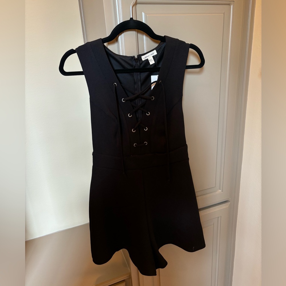 Black romper, Size 2, Never Wore, New!